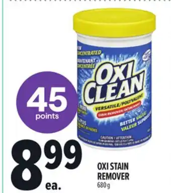 Metro OXI STAIN REMOVER offer