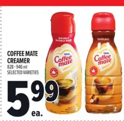 Metro COFFEE MATE CREAMER offer