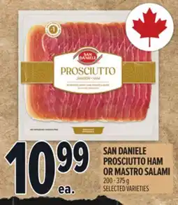 Metro SAN DANIELE PROSCIUTTO HAM OR MASTRO SALAMI offer