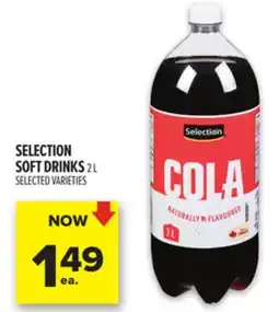 Metro SELECTION SOFT DRINKS offer