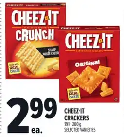 Metro CHEEZ-IT CRACKERS offer