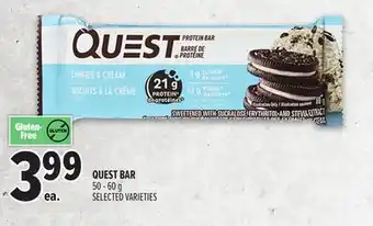 Metro QUEST BAR offer