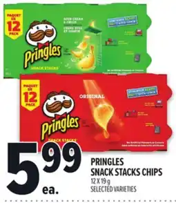Metro PRINGLES SNACK STACKS CHIPS offer