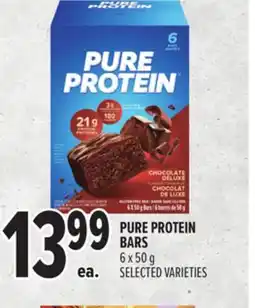 Metro PURE PROTEIN BARS offer