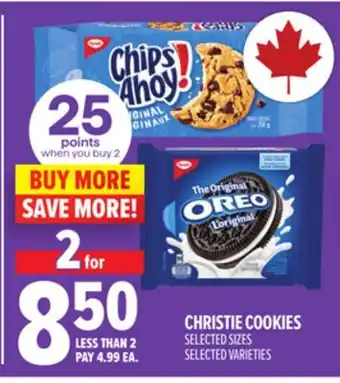 Metro CHRISTIE COOKIES offer