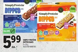 Metro SIMPLY PROTEIN DIPPED BARS offer