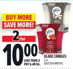 Metro GLADE CANDLES offer