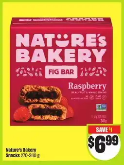 FreshCo Nature's Bakery snack 270-340 g offer