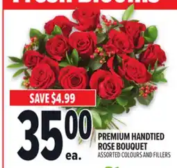 Metro PREMIUM HANDTIED ROSE BOUQUET offer