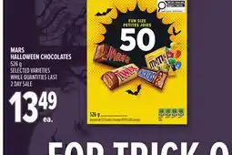 Metro MARS HALLOWEEN CHOCOLATES offer