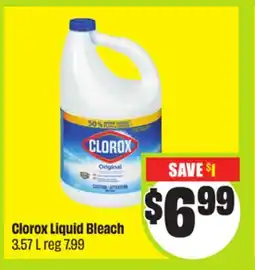 FreshCo Clorox Liquid Bleach 357 L offer