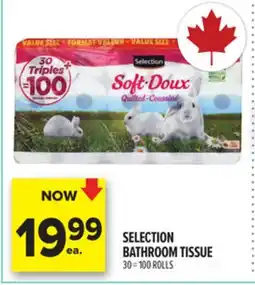 Metro SELECTION BATHROOM TISSUE offer