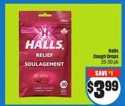 FreshCo Halls Cough Drops 25-30 pk offer