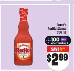 FreshCo Franks RedHot Sauce 354 mL offer