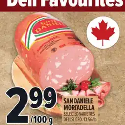 Metro SAN DANIELE MORTADELLA offer