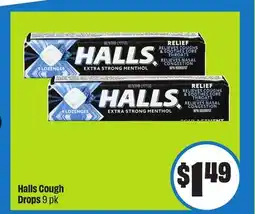 FreshCo Halls Cough Drops 9 pk offer