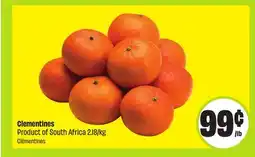 FreshCo Clementines Product of South Africa 2.18/kg offer