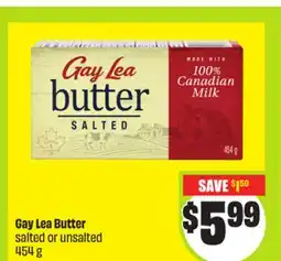 FreshCo Gay Lea Butter salted or unsalted 454 g offer