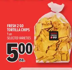 Metro FRESH 2 GO TORTILLA CHIPS offer