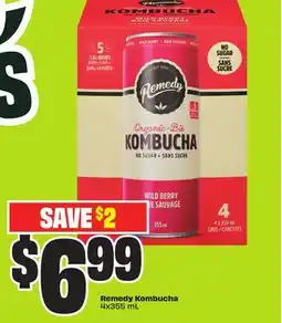 FreshCo Remedy Kombucha 4x355 mL offer