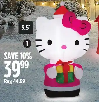 Canadian Tire Inflatable Hello Kitty offer