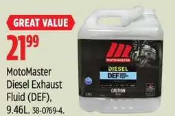 Canadian Tire Motomaster MotoMaster Diesel Exhaust Fluid (DEF), 9.46L offer