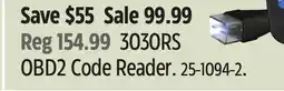 Canadian Tire 3030 RSOBD2 Code Reader offer