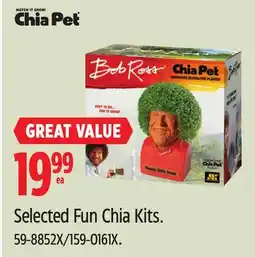Canadian Tire Fun Chia Kits offer