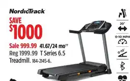Canadian Tire T Series 6.5 Treadmill offer