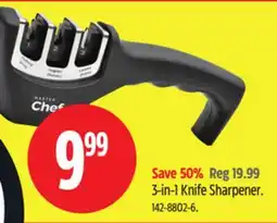 Canadian Tire 3-in-1 Knife Sharpener offer