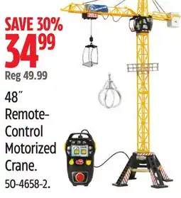 Canadian Tire Remote- Control Motorized Crane offer