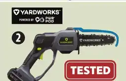 Canadian Tire Yardworks 20V Cordless Hand Held Pruning Saw offer