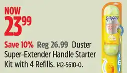 Canadian Tire Duster Super-Extender Handle Starter Kit with 4 Refills offer
