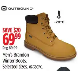 Canadian Tire Men's Brandon Winter Boots. Selected sizes offer