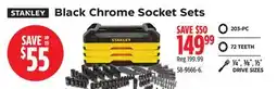 Canadian Tire Stanley 203-PC, ¼ , ⅜ , ½ DRIVE SIZES offer