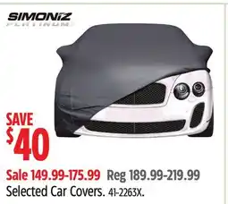 Canadian Tire Car Covers offer