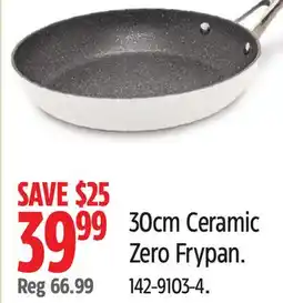 Canadian Tire 30cm Ceramic Zero Frypan offer