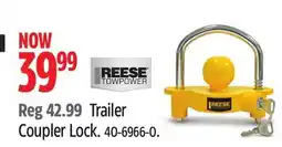 Canadian Tire Reese Trailer Coupler Lock offer