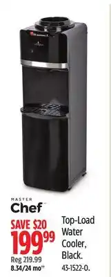 Canadian Tire Master Chef Top-Load Water Cooler offer