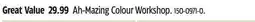 Canadian Tire Blopen Ah-Mazing Colour Workshop offer