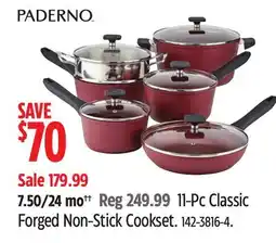 Canadian Tire 11-Pc Classic Forged Non-Stick Cookset offer
