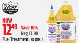 Canadian Tire Fuel Treatment offer