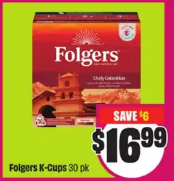 Chalo FreshCo Folgers K-Cups 30 pk offer