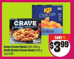 Chalo FreshCo Crave Frozen Meals 200-340 g Kraft Dinner Frozen Meals 340 g offer