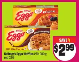 Chalo FreshCo Kellogg's Eggo Waffles 270-280 g offer