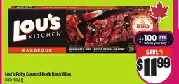 Chalo FreshCo Lou's Fully Cooked Pork Back Ribs 585-610 g offer