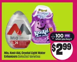 Chalo FreshCo Mio, Kool-Aid, Crystal Light Water Enhancers Selected Varieties offer