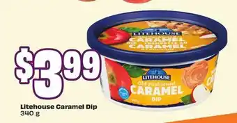 Chalo FreshCo Litehouse Caramel Dip 340 g offer