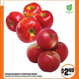 Chalo FreshCo Honeycrisp Apples or SweeTango Apples offer
