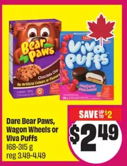 Chalo FreshCo Dare Bear Paws, Wagon Wheels or Viva Puffs-315 g offer